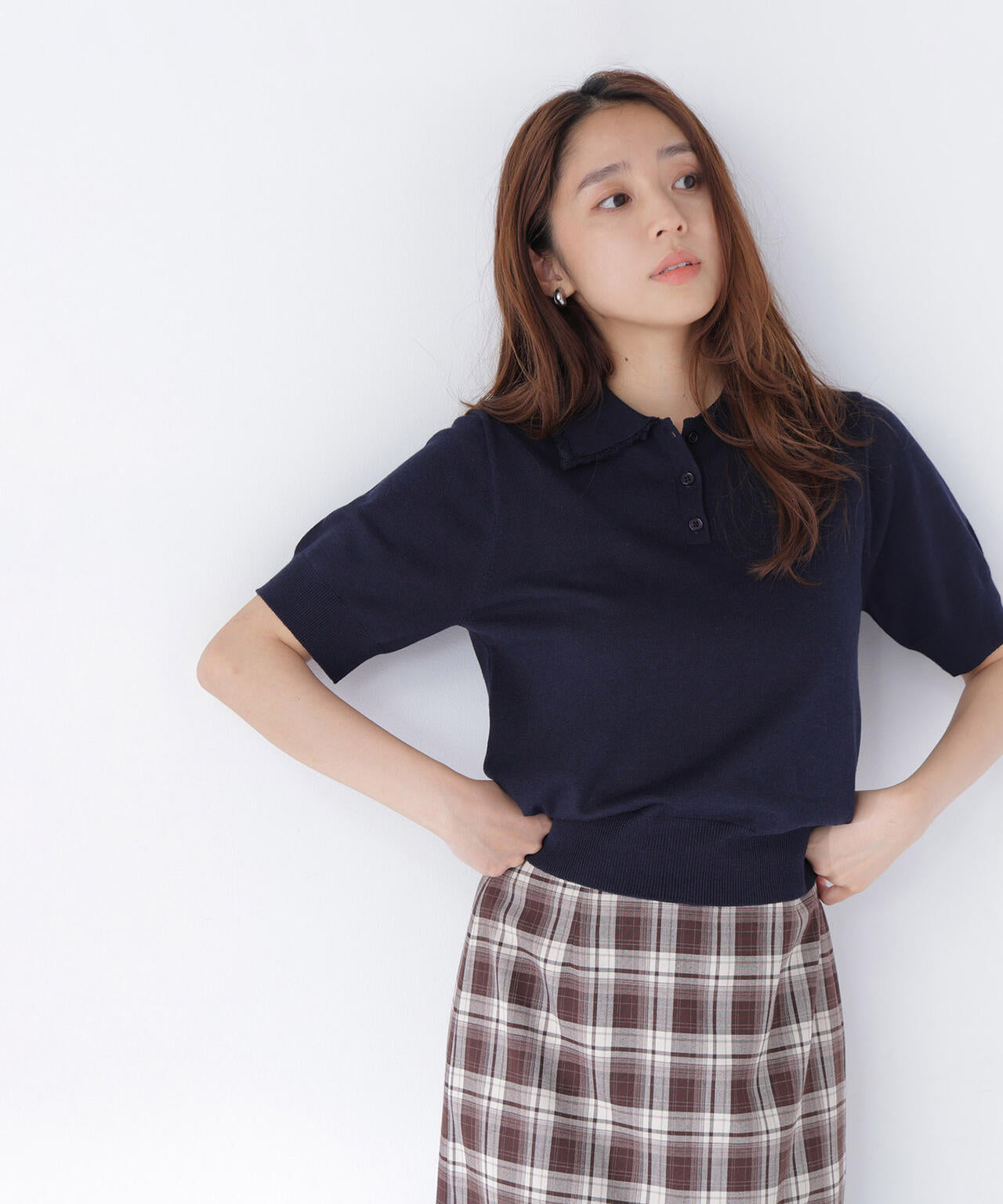 165.5cm 着用サイズ:FR