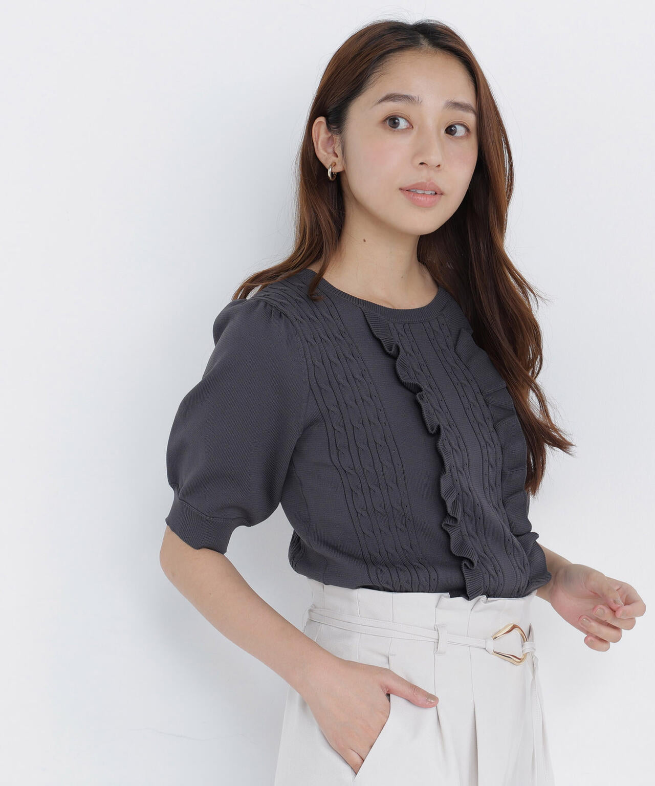 165.5cm 着用サイズ:FR