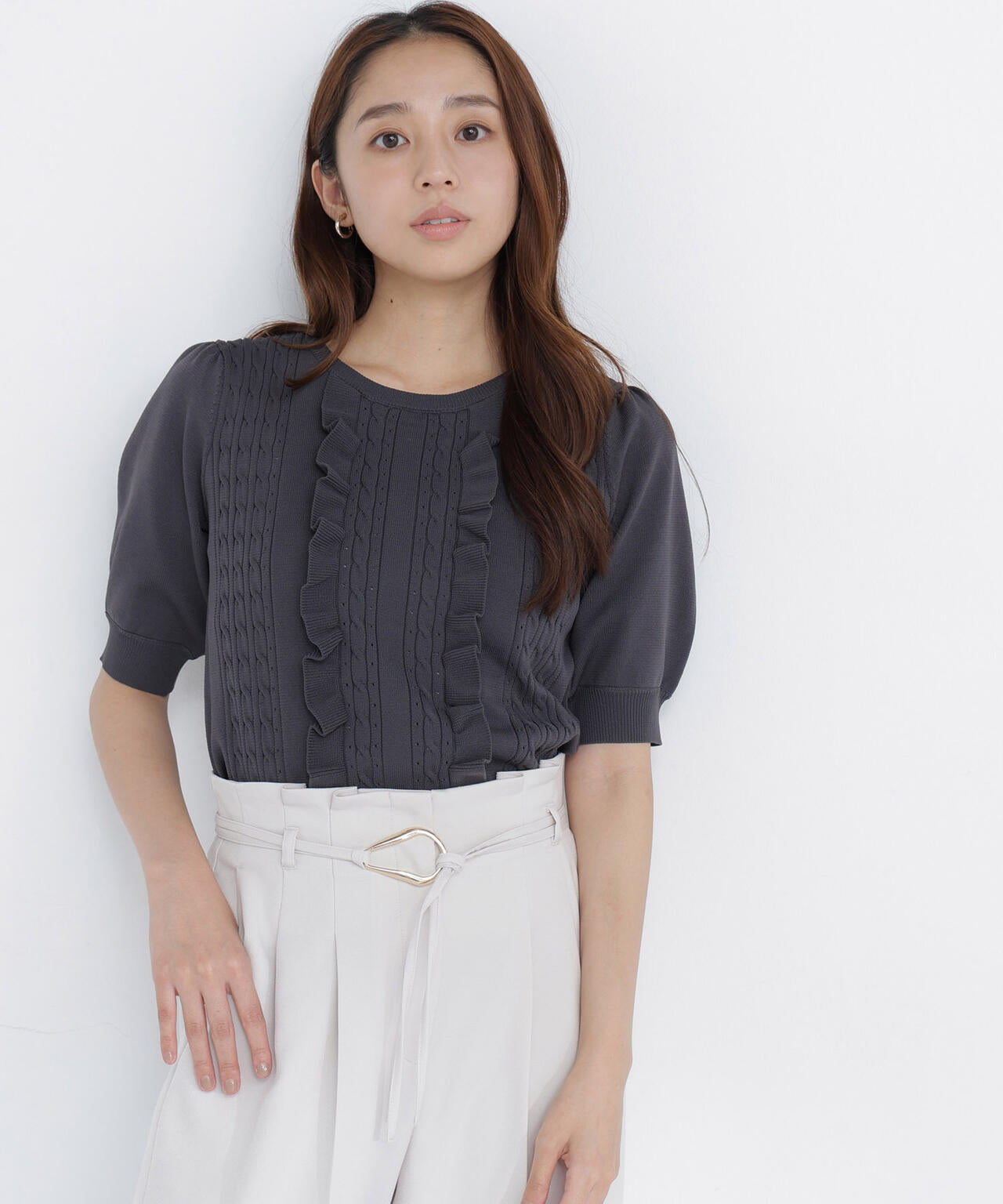 165.5cm 着用サイズ:FR