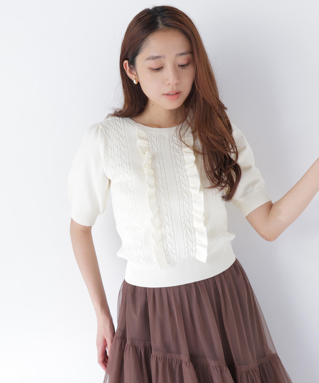 165.5cm 着用サイズ:FR