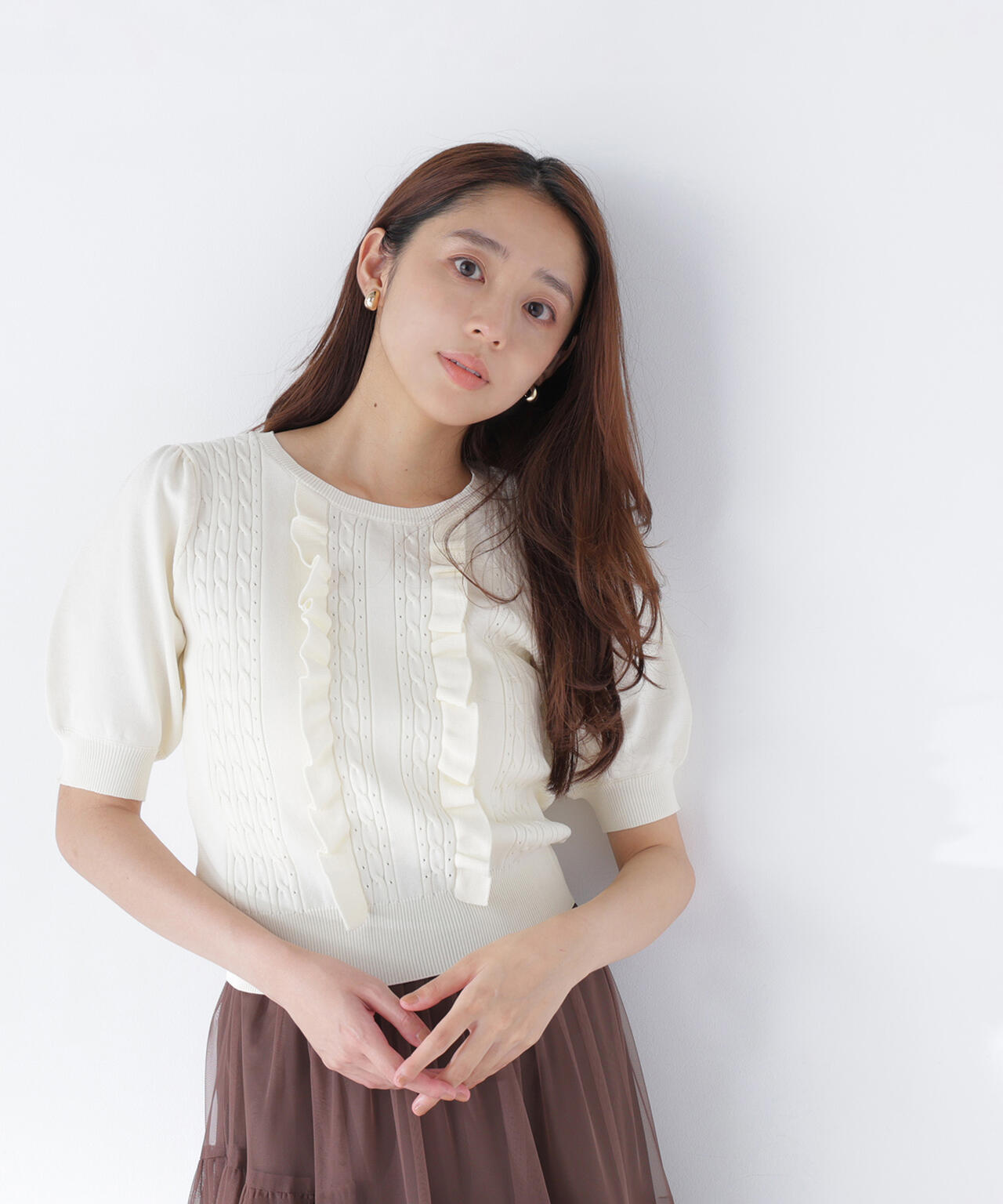 165.5cm 着用サイズ:FR