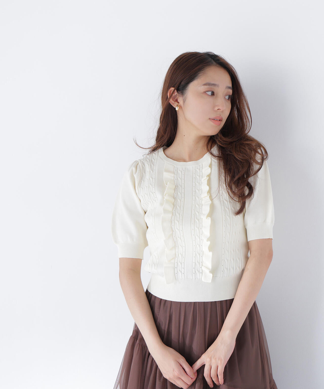 165.5cm 着用サイズ:FR