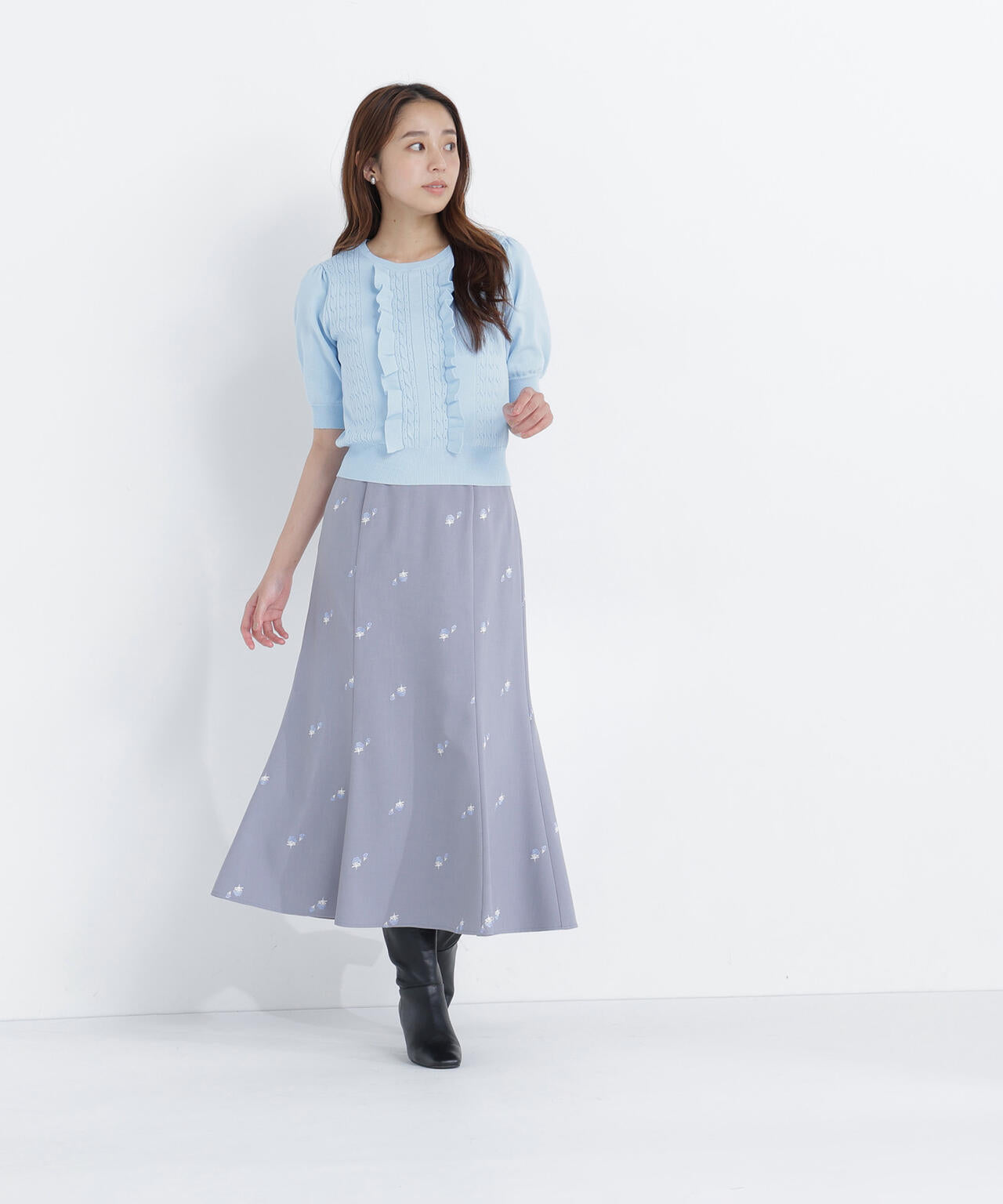 165.5cm 着用サイズ:FR