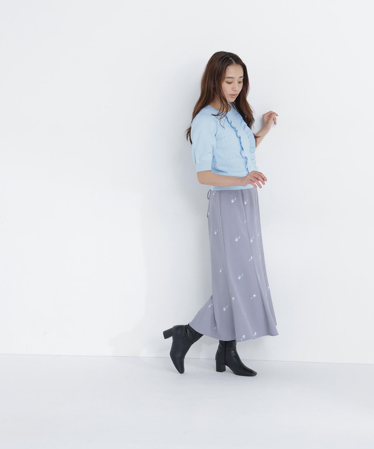 165.5cm 着用サイズ:FR