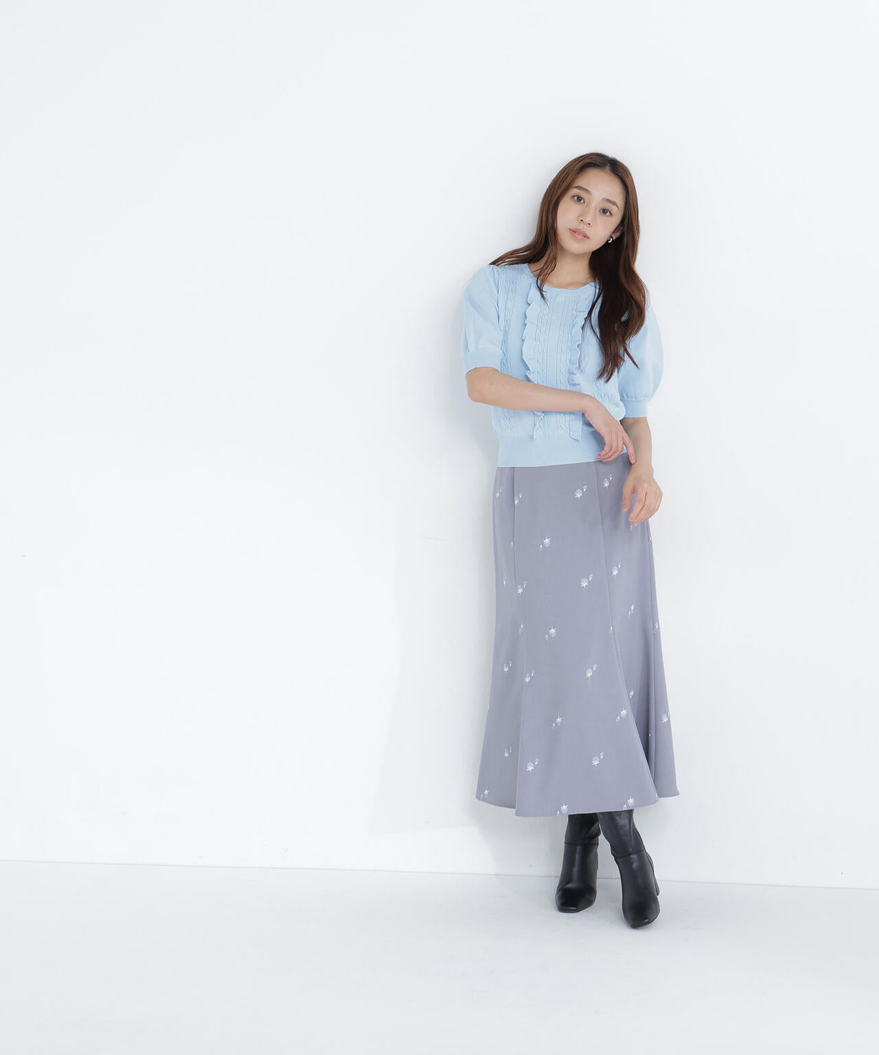 165.5cm 着用サイズ:FR