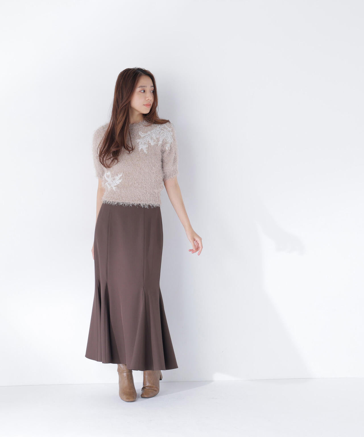 165.5cm 着用サイズ:FR