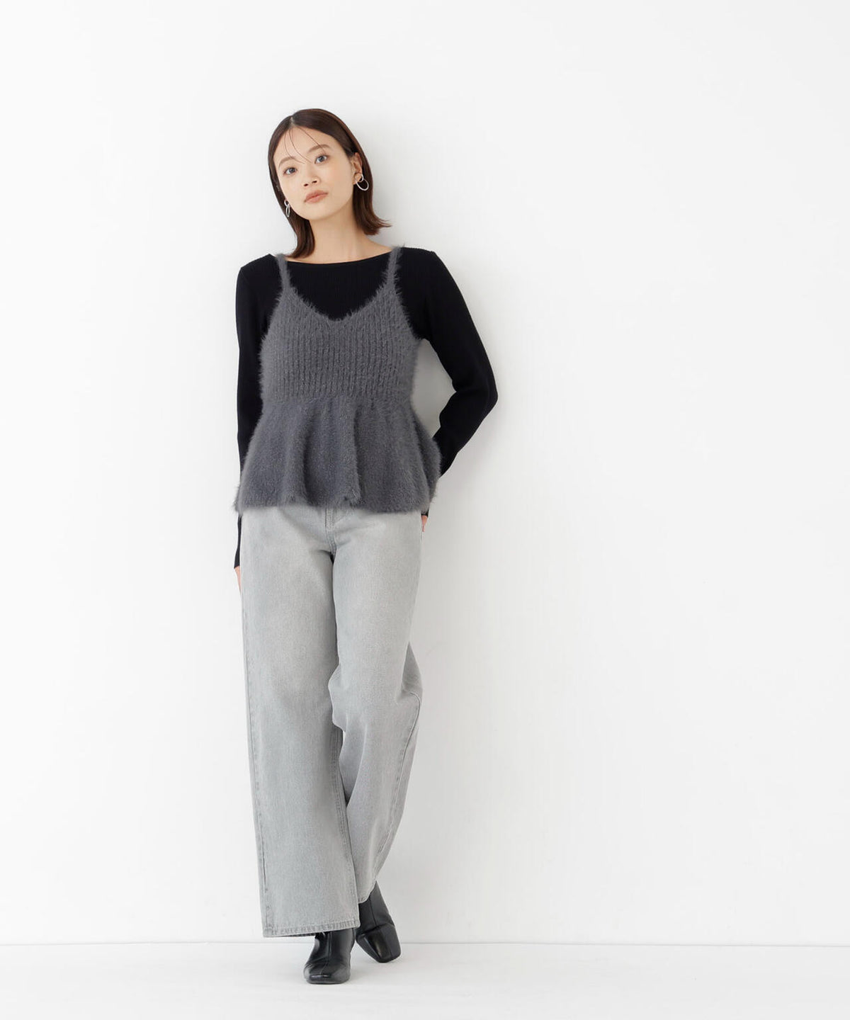 167cm 着用サイズ:FR