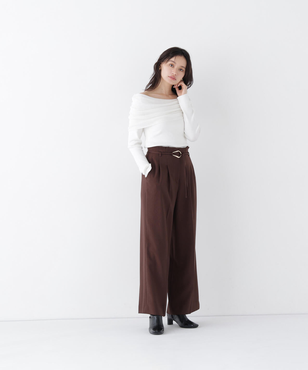 165cm 着用サイズ:FR