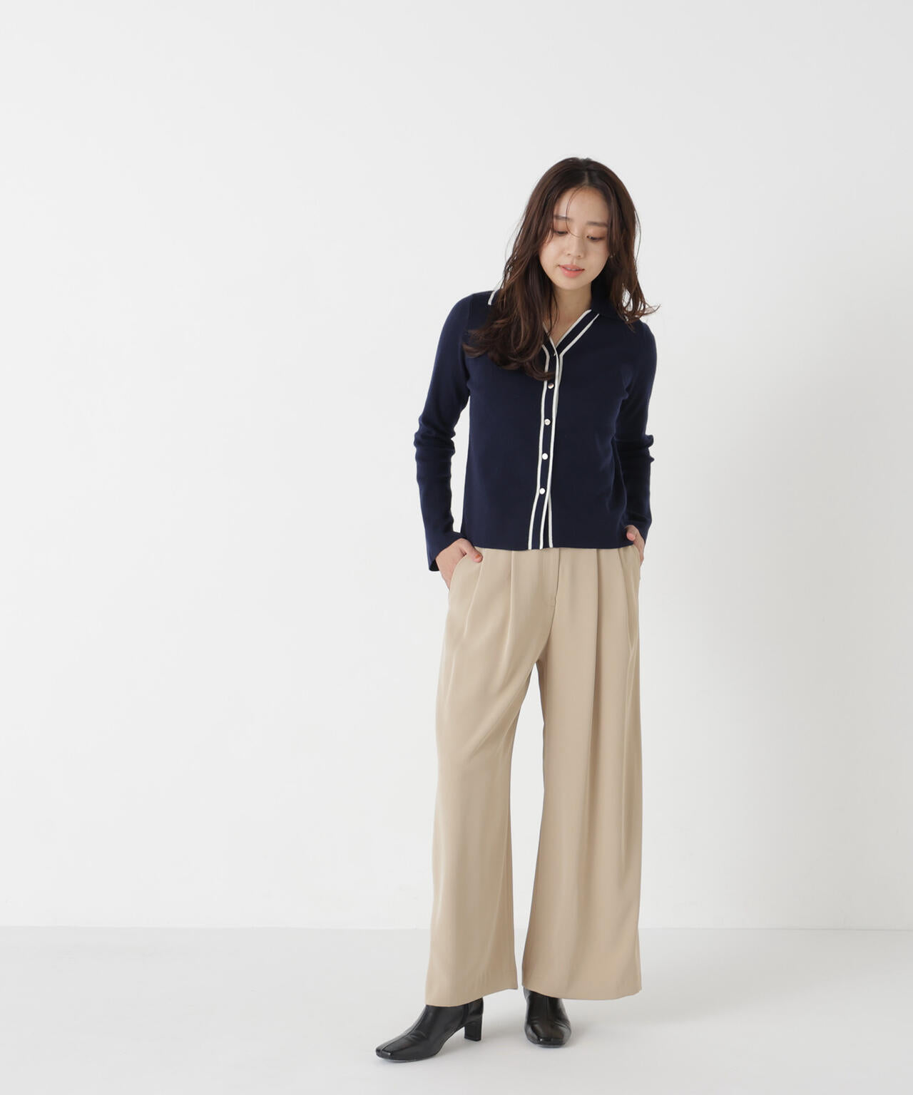 165.5cm 着用サイズ:FR