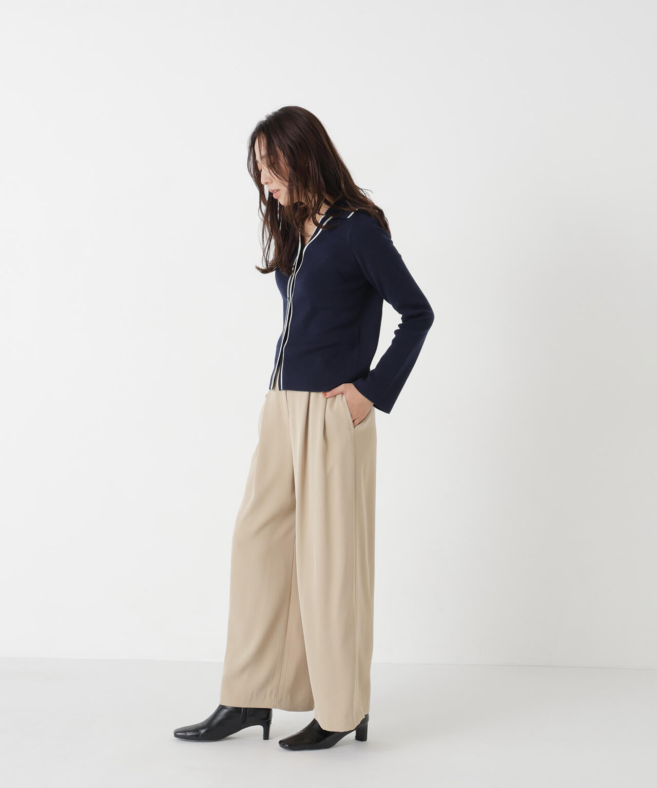 165.5cm 着用サイズ:FR