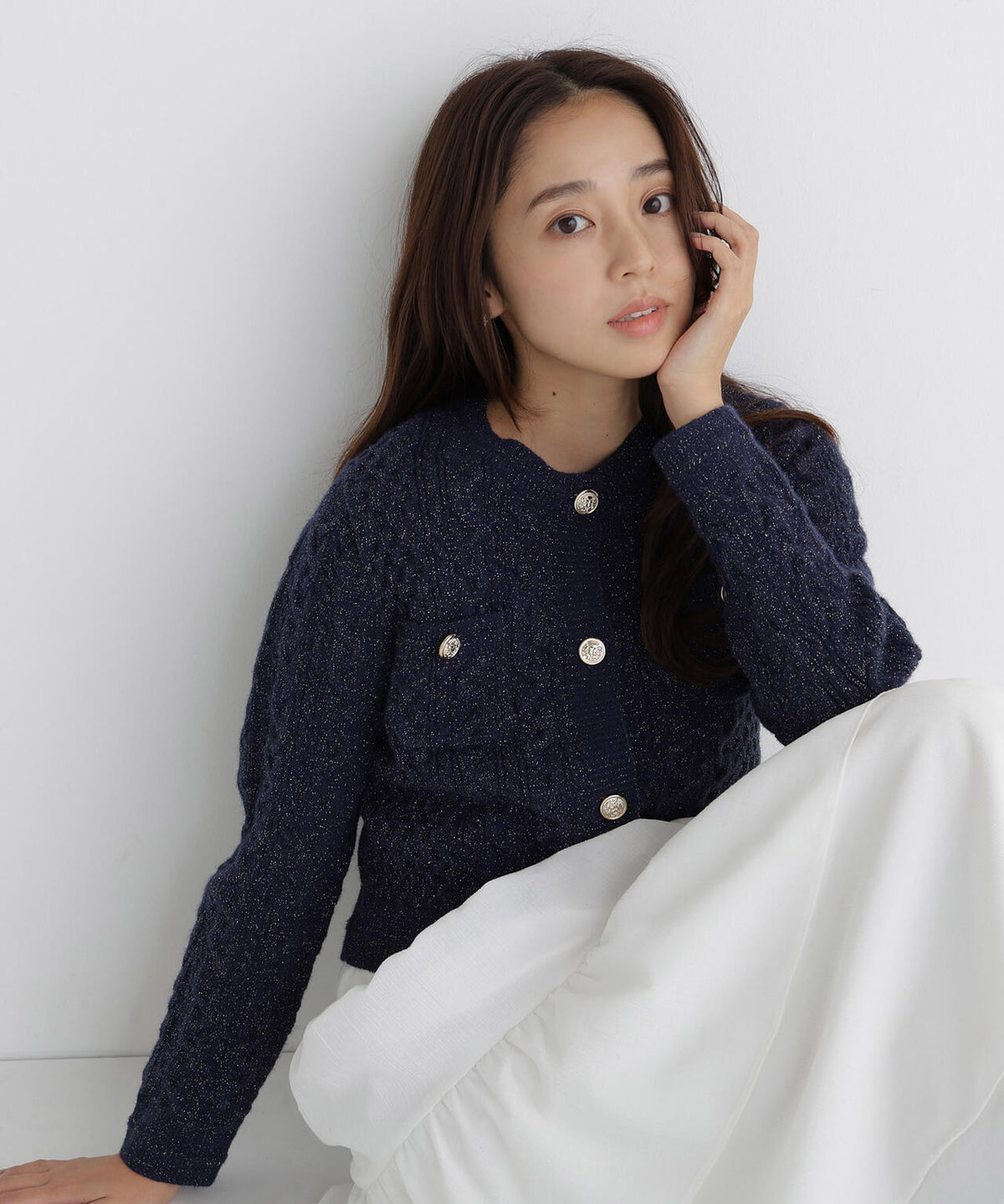165.5cm 着用サイズ:FR
