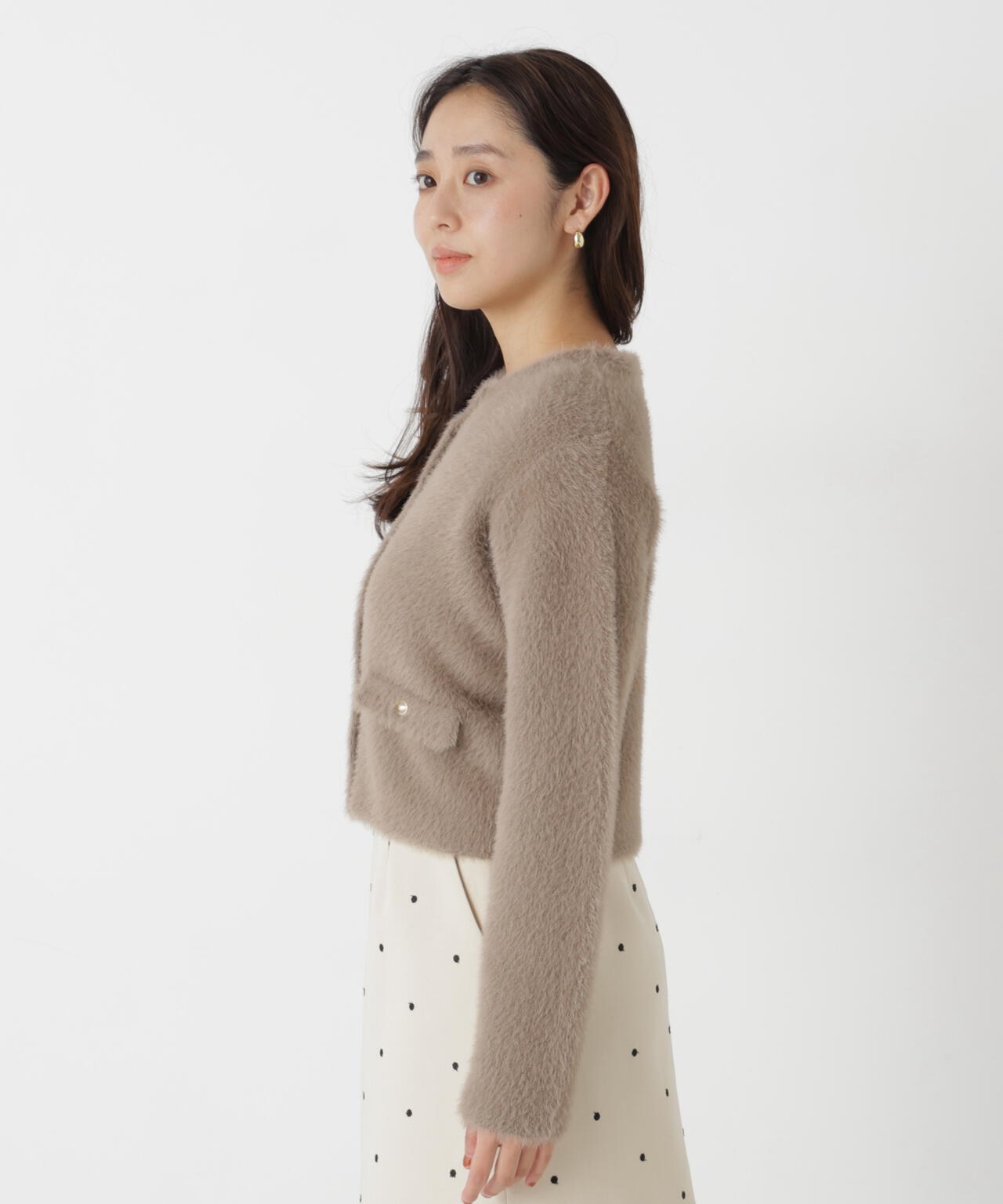 165.5cm 着用サイズ:FR
