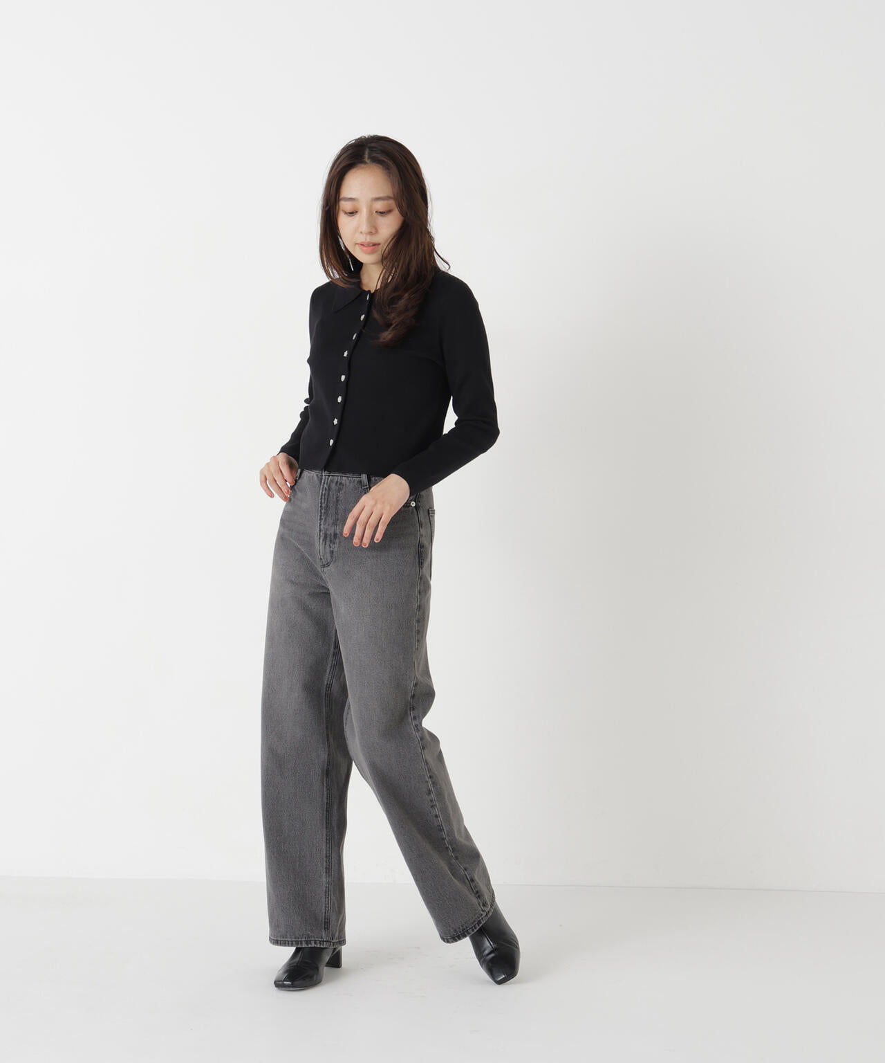 165.5cm 着用サイズ:FR