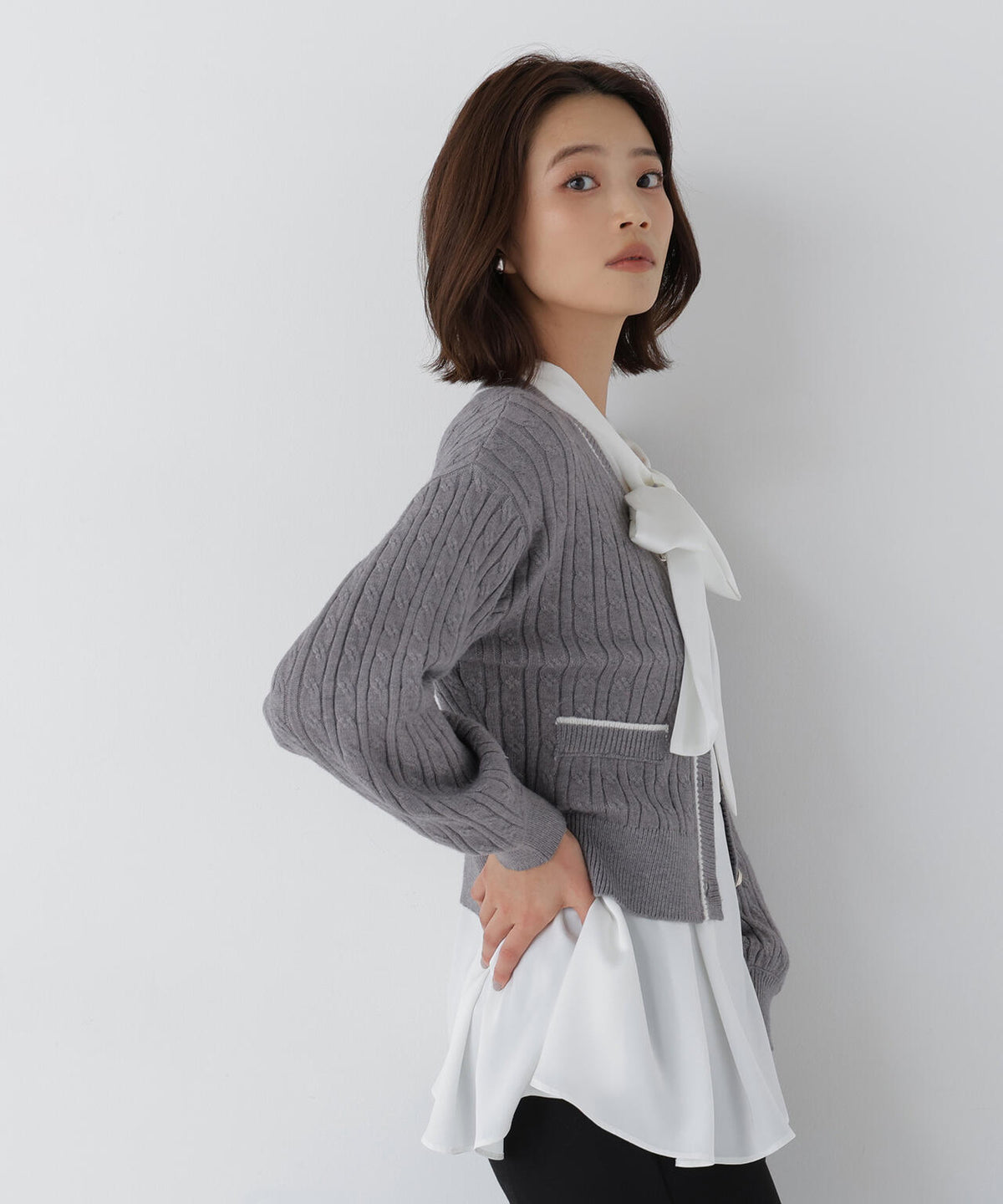 167cm 着用サイズ:FR
