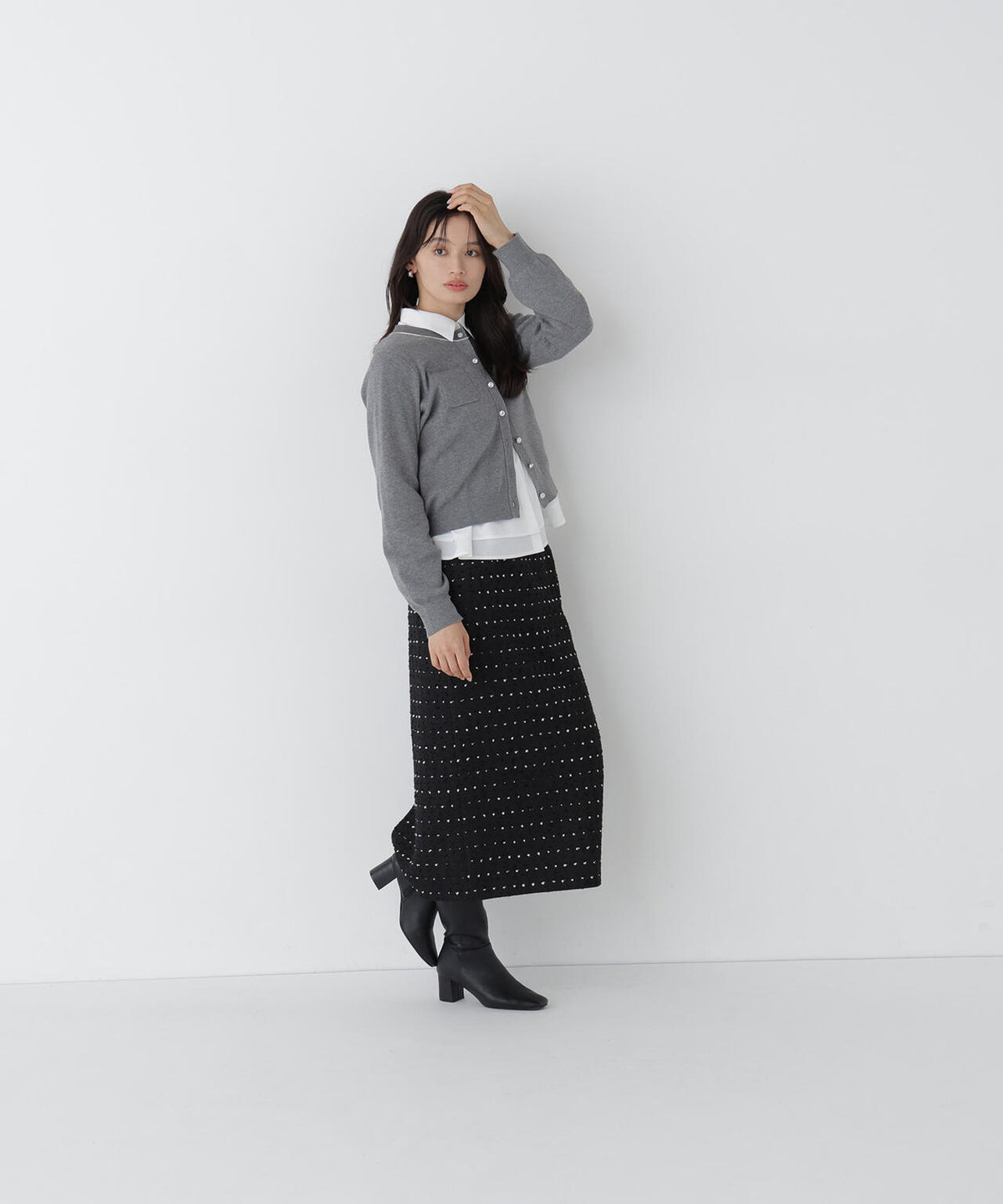 165cm 着用サイズ:FR