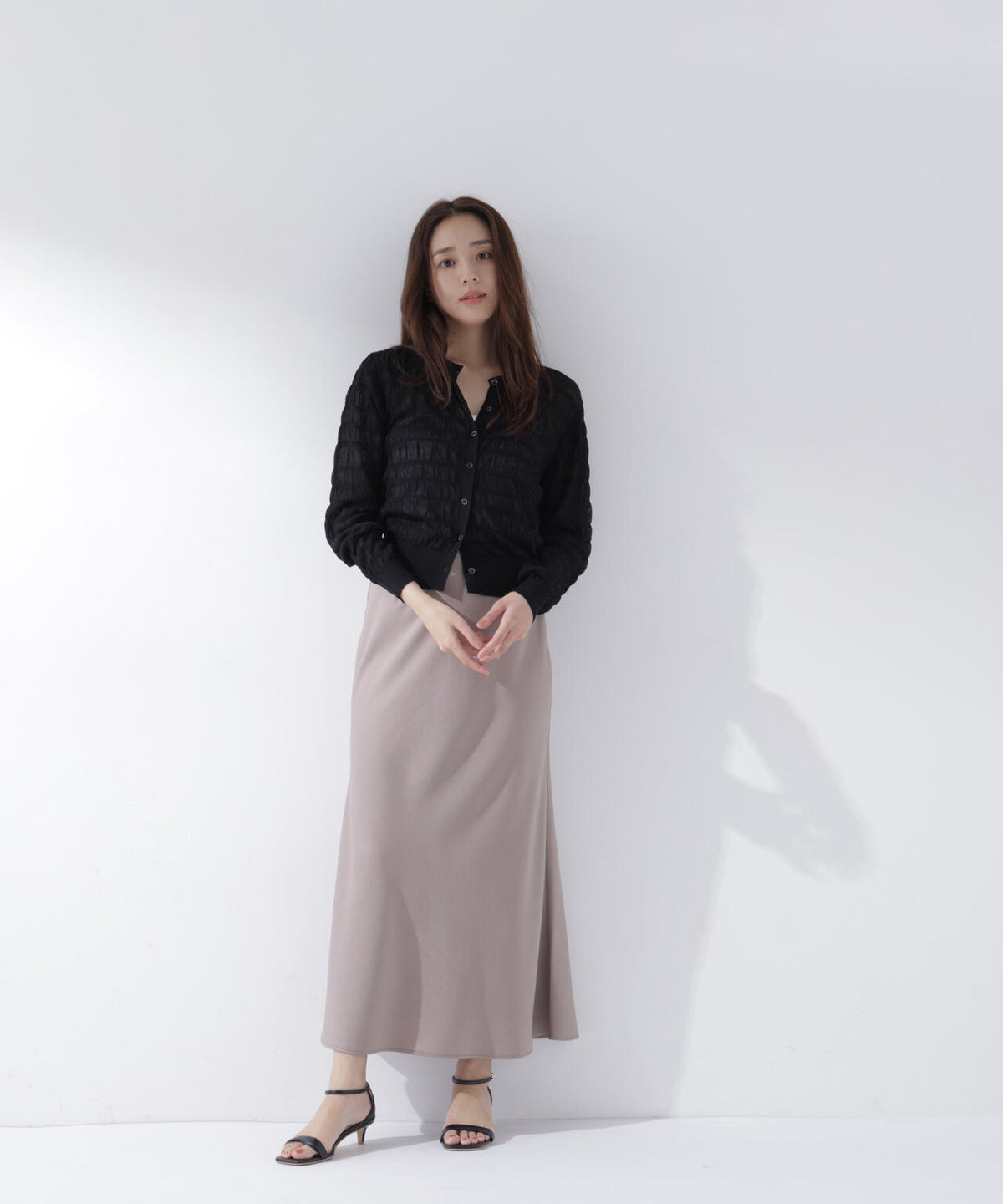 165.5cm 着用サイズ:FR