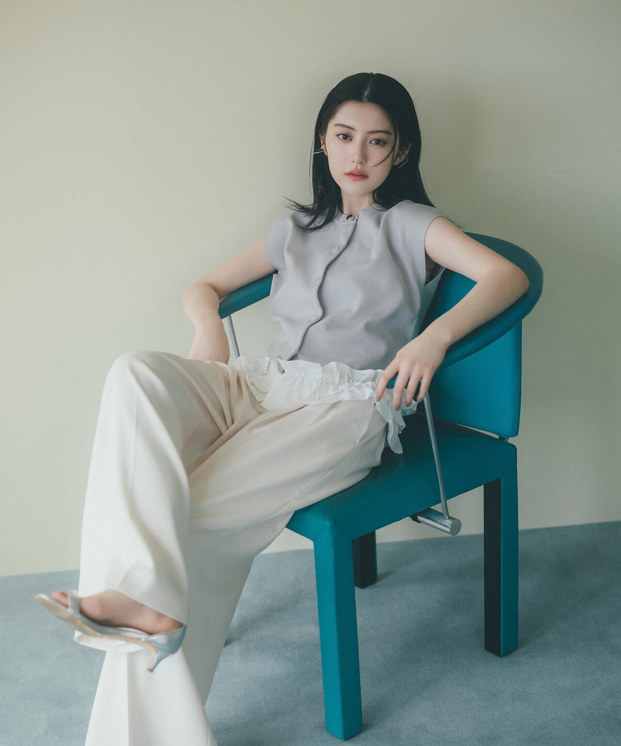 157cm 着用サイズ:FR