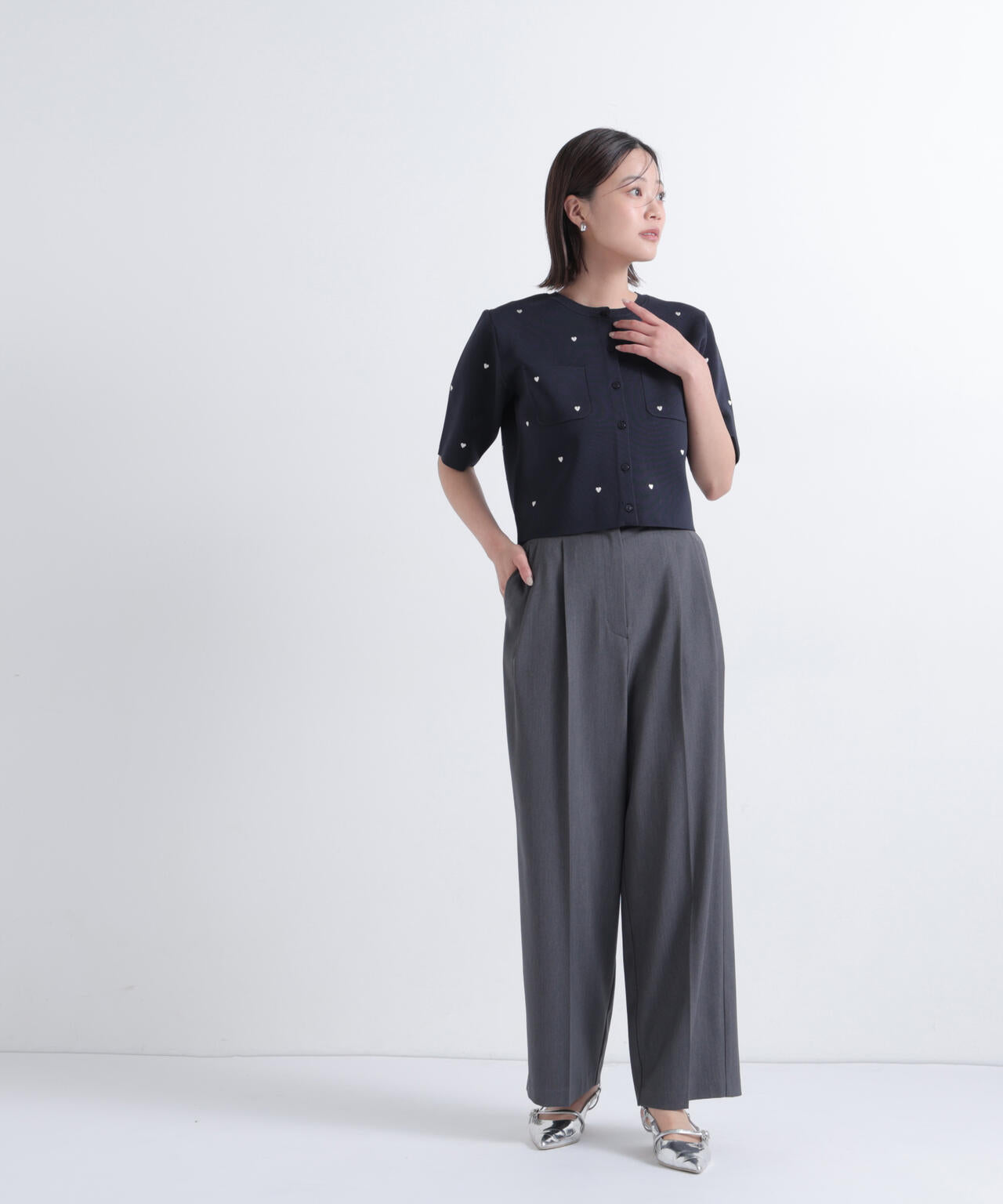 165cm 着用サイズ:FR