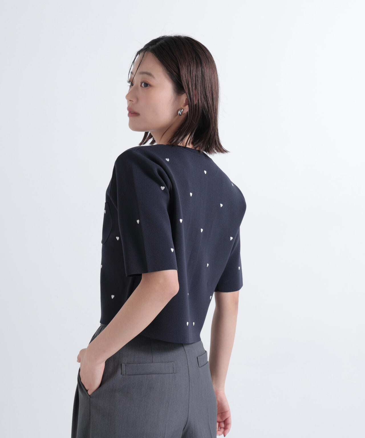 165.5cm 着用サイズ:FR