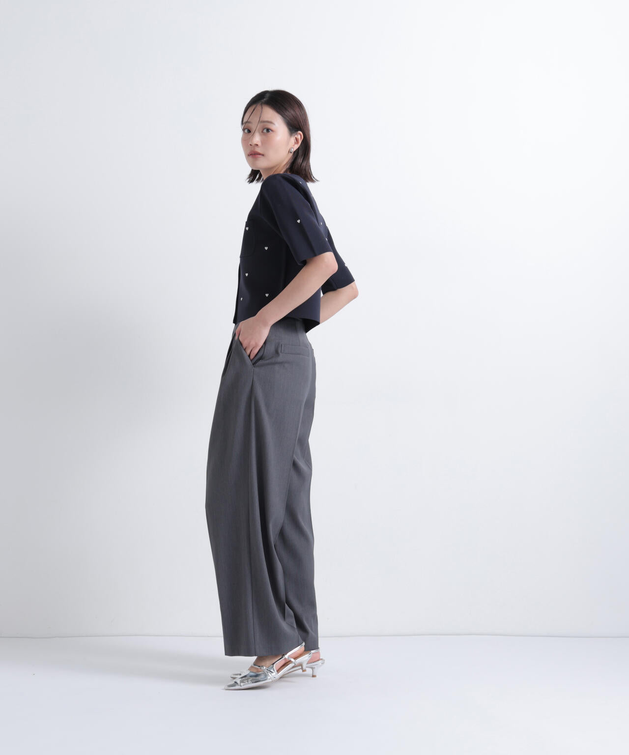 165.5cm 着用サイズ:FR