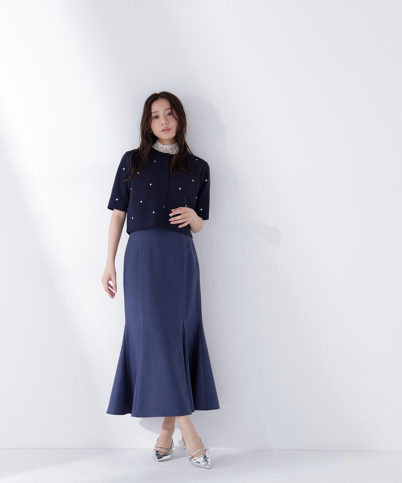 165.5cm 着用サイズ:FR