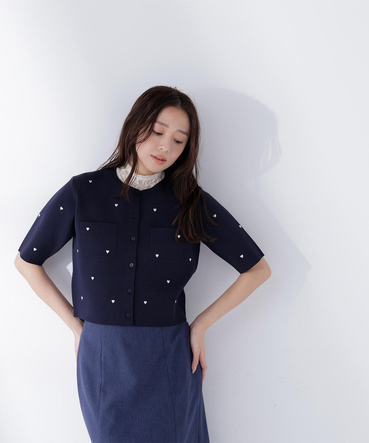 165.5cm 着用サイズ:FR