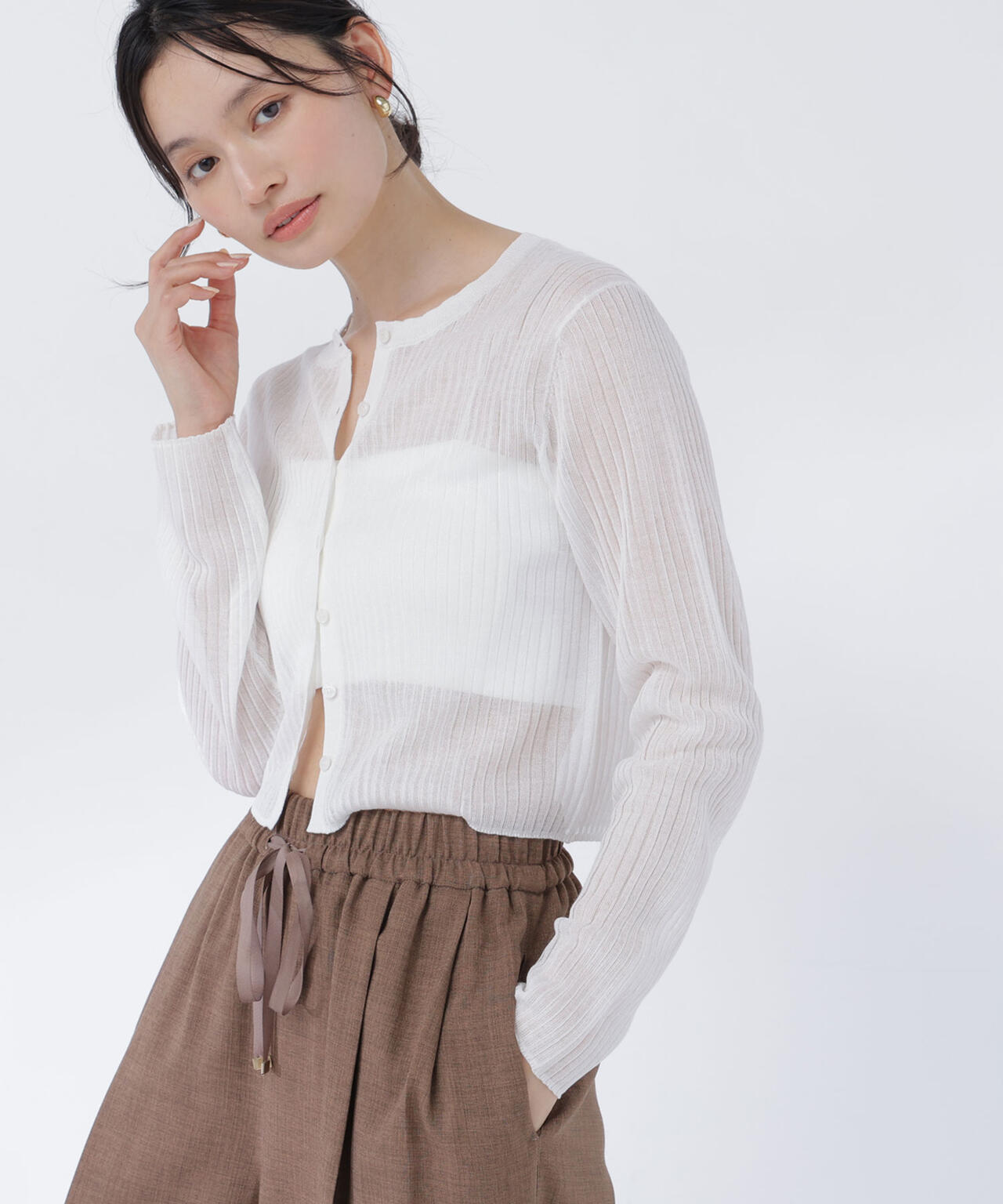 165cm 着用サイズ:FR