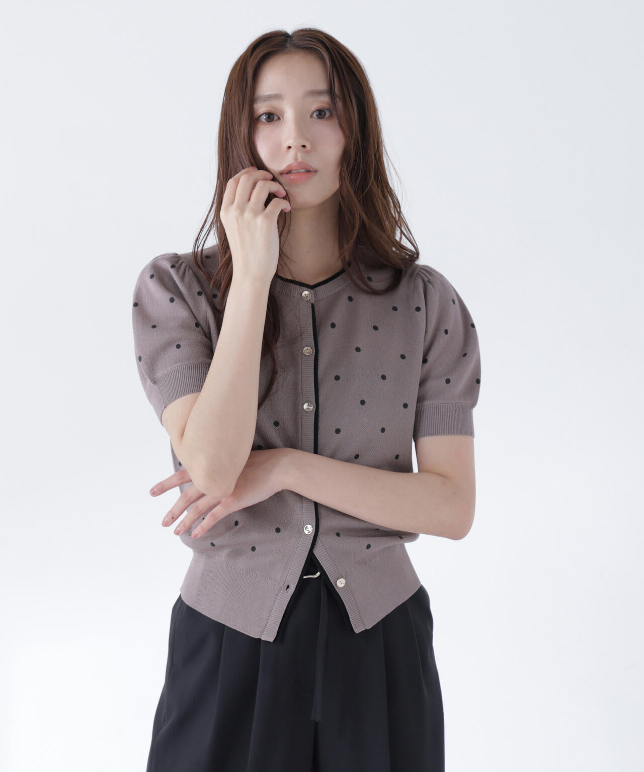165.5cm 着用サイズ:FR