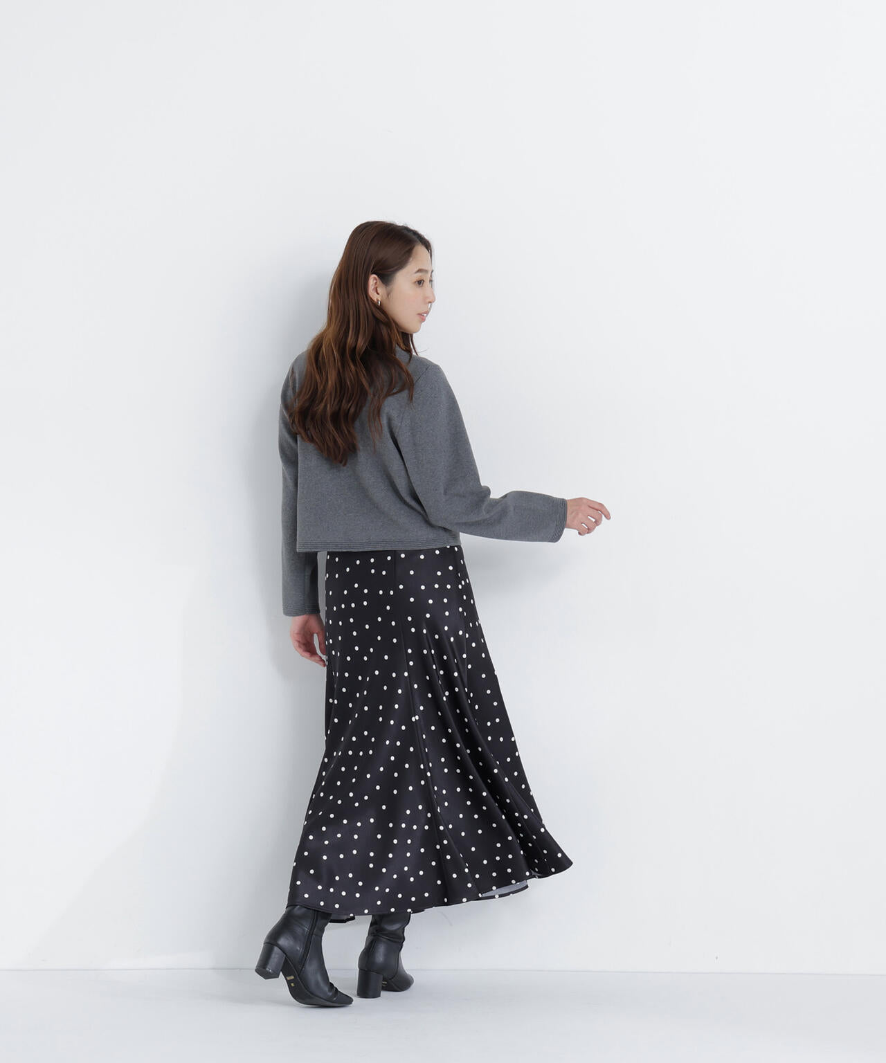 165.5cm 着用サイズ:FR