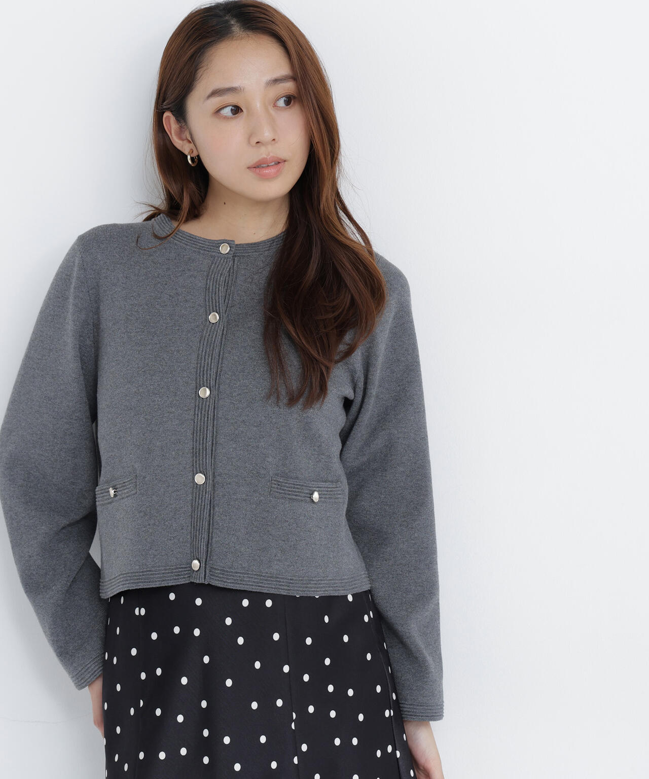 165.5cm 着用サイズ:FR