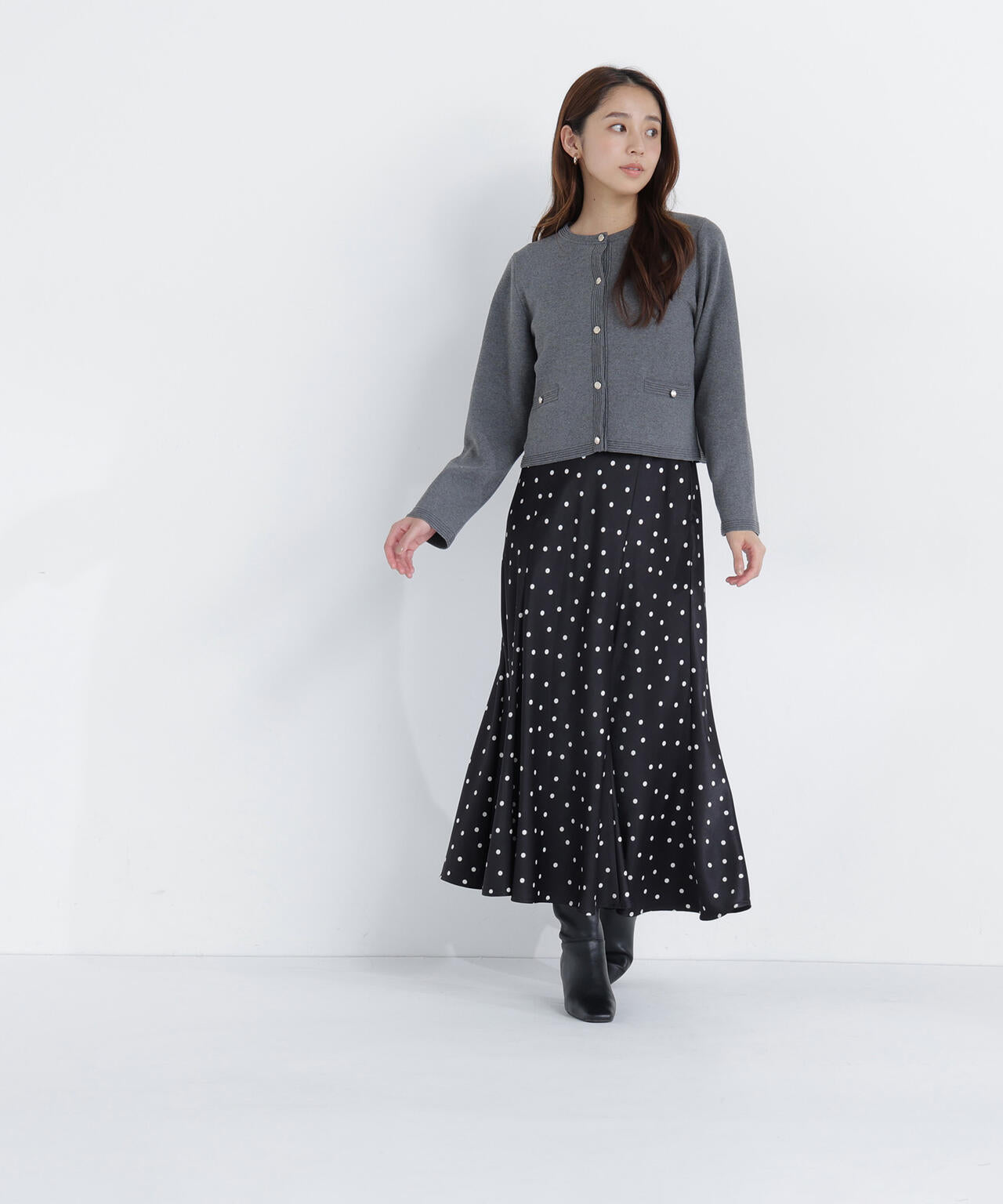 165.5cm 着用サイズ:FR