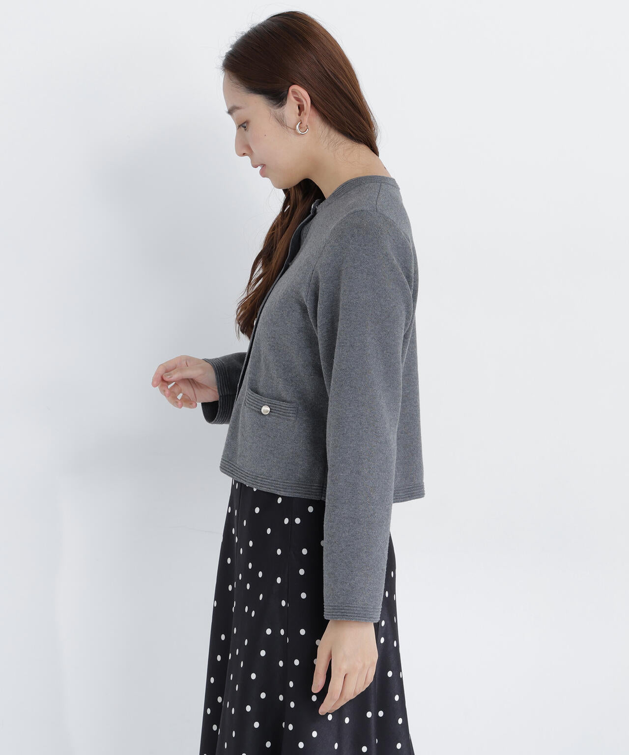 165.5cm 着用サイズ:FR