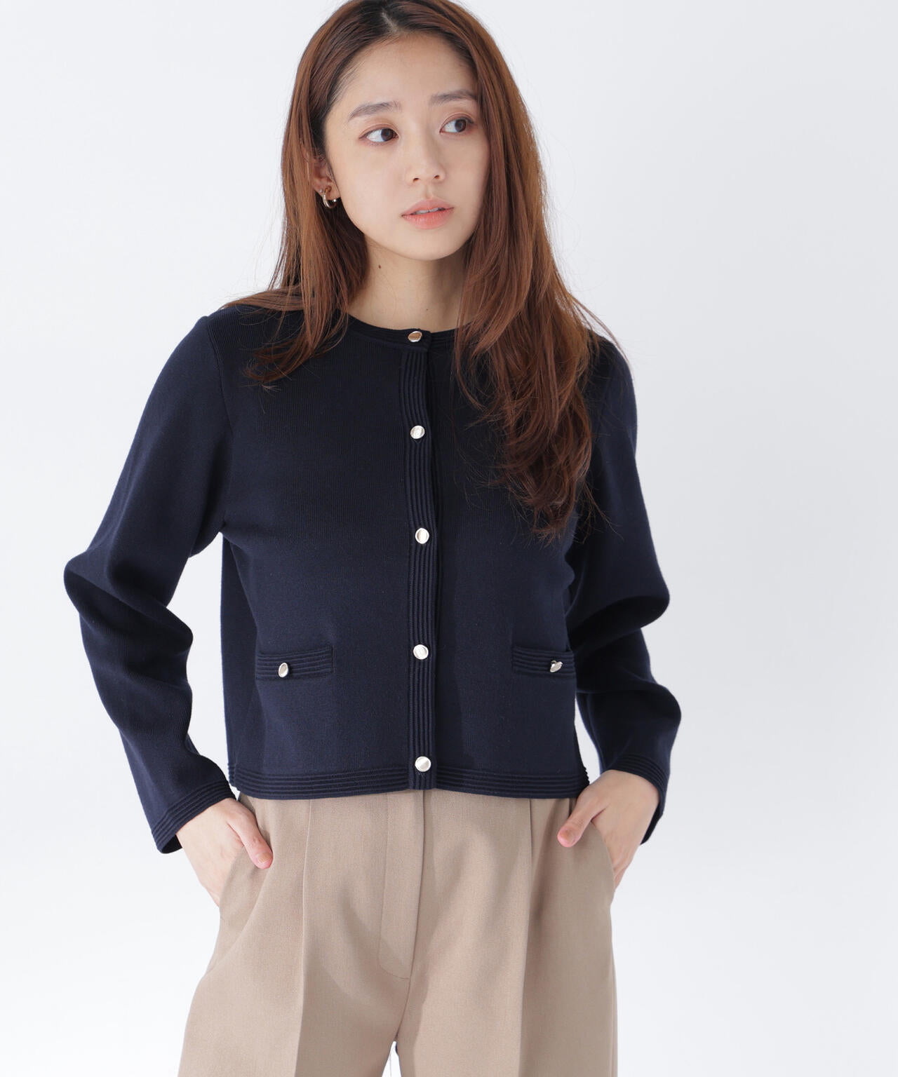 165.5cm 着用サイズ:FR