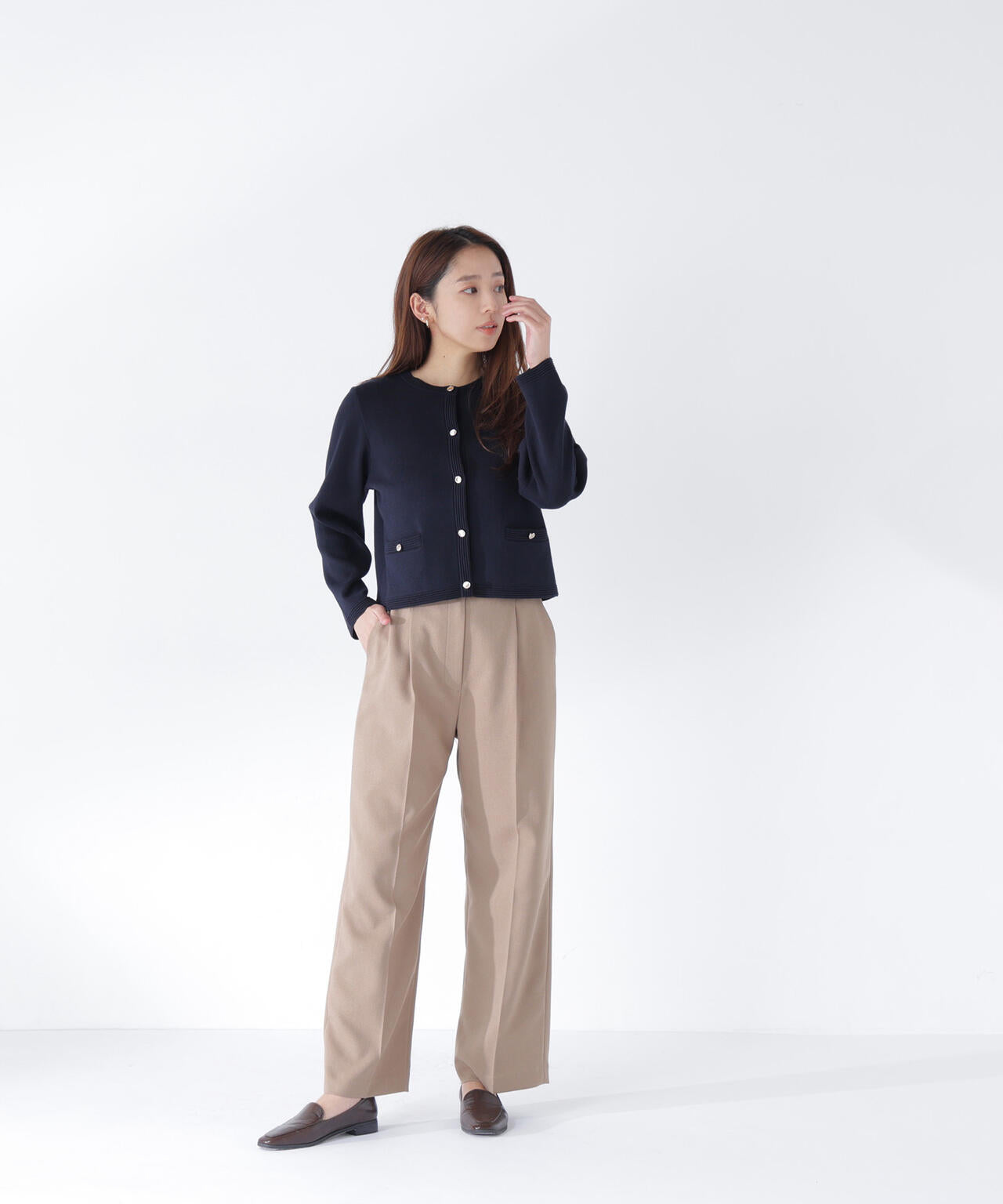 165.5cm 着用サイズ:FR