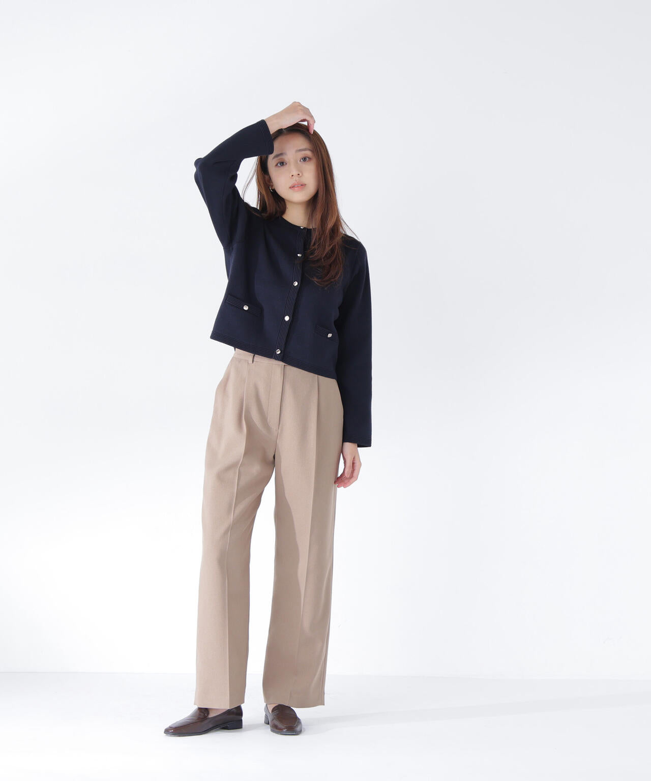 165.5cm 着用サイズ:FR