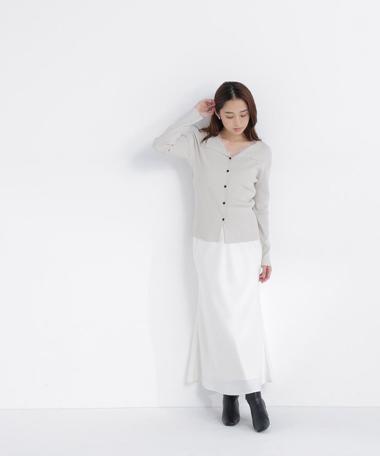 165.5cm 着用サイズ:FR