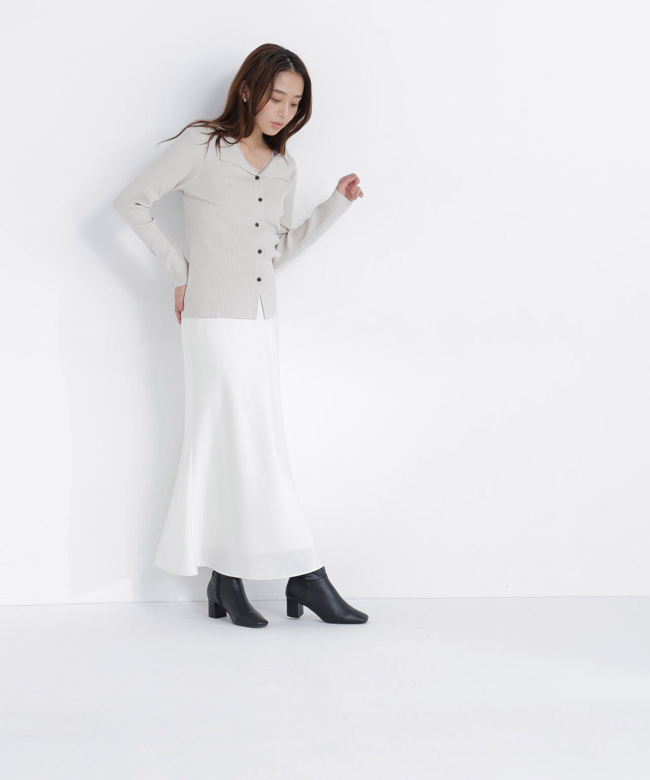 165.5cm 着用サイズ:FR