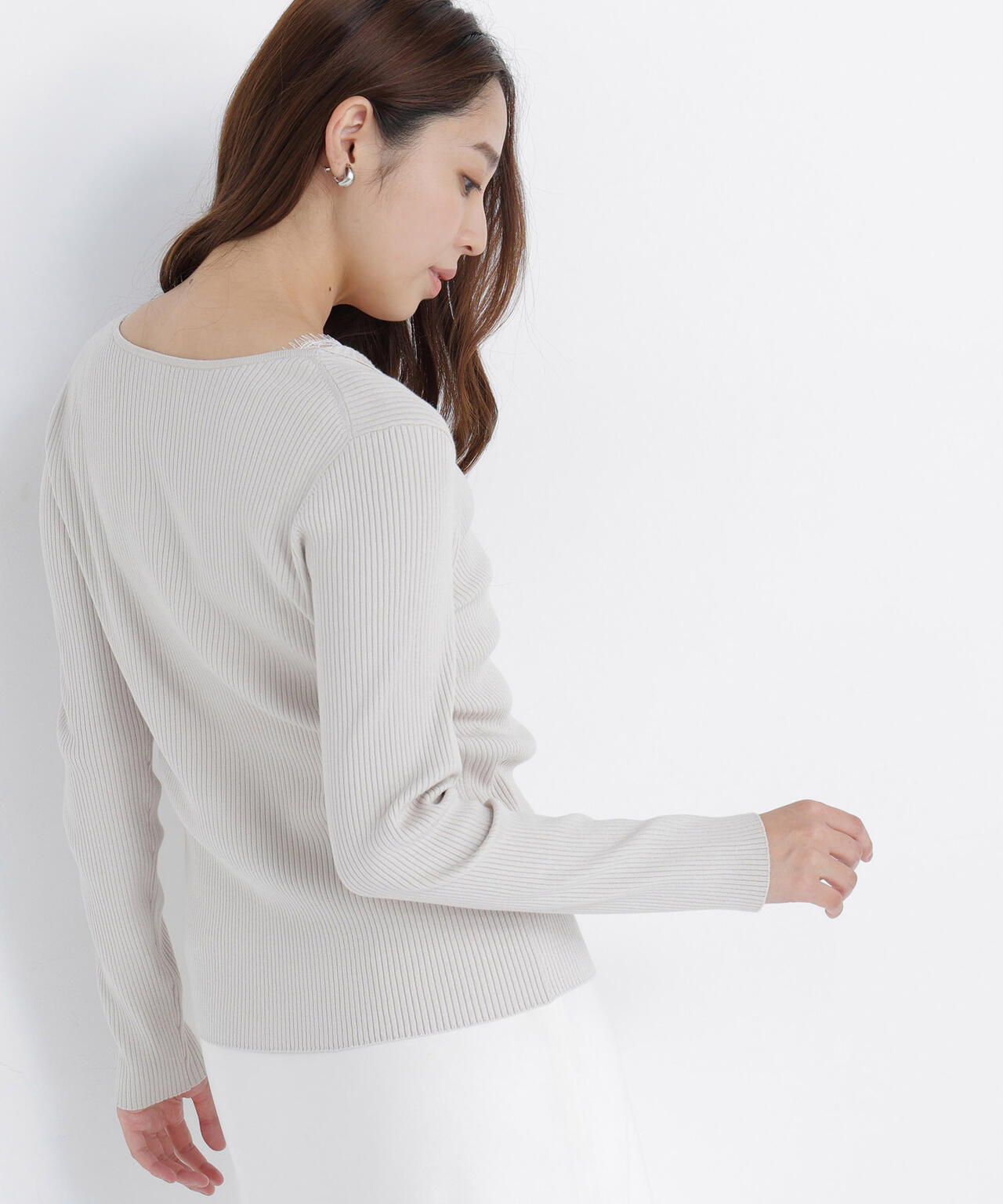 165.5cm 着用サイズ:FR