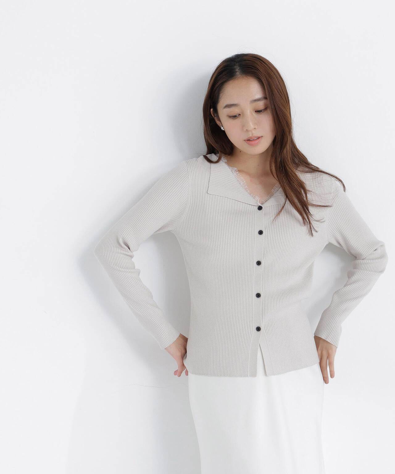165.5cm 着用サイズ:FR