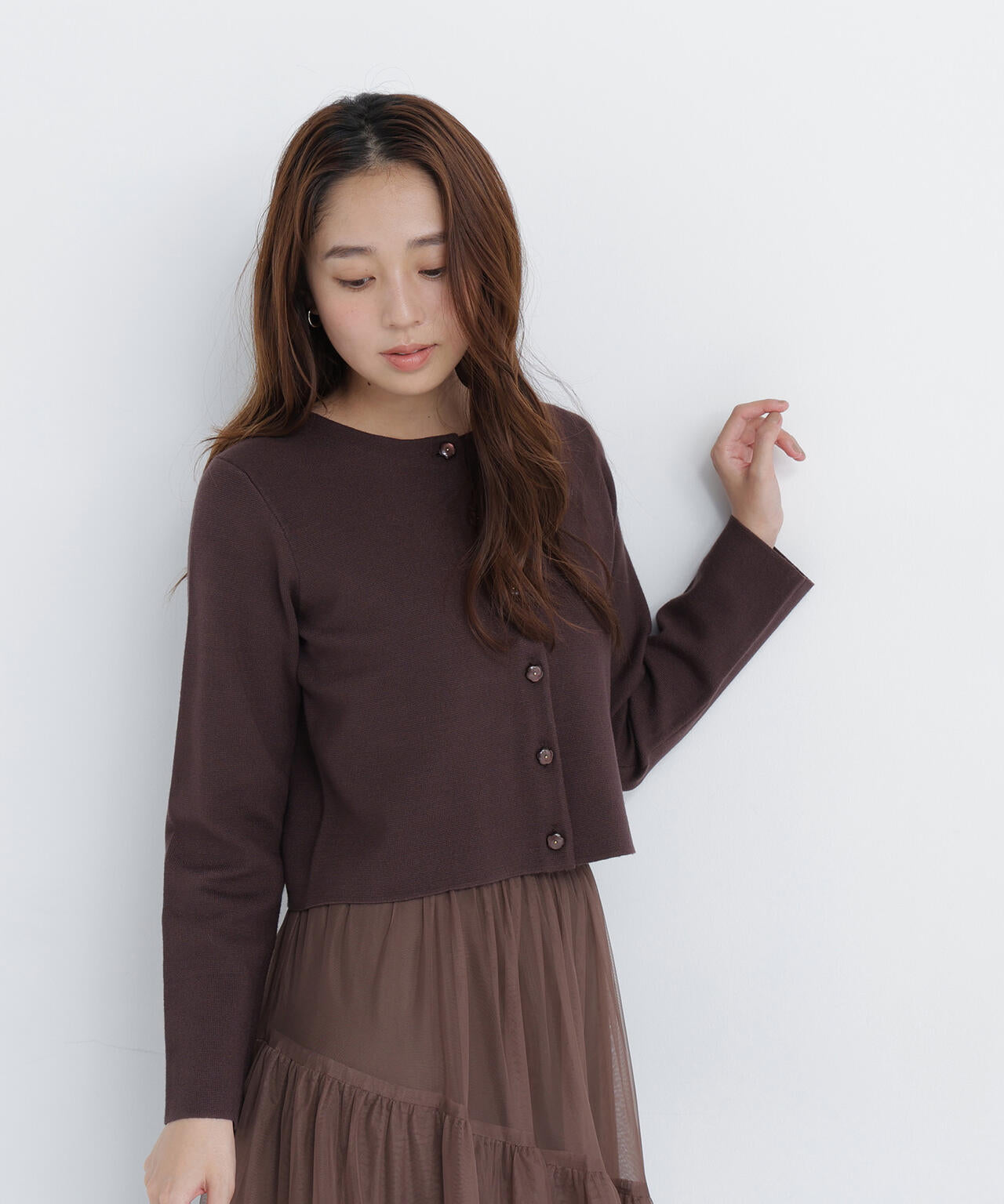 165.5cm 着用サイズ:FR