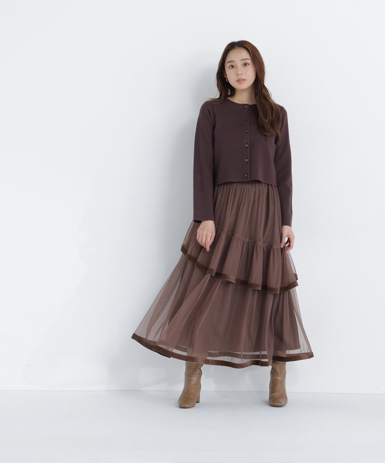 165.5cm 着用サイズ:FR