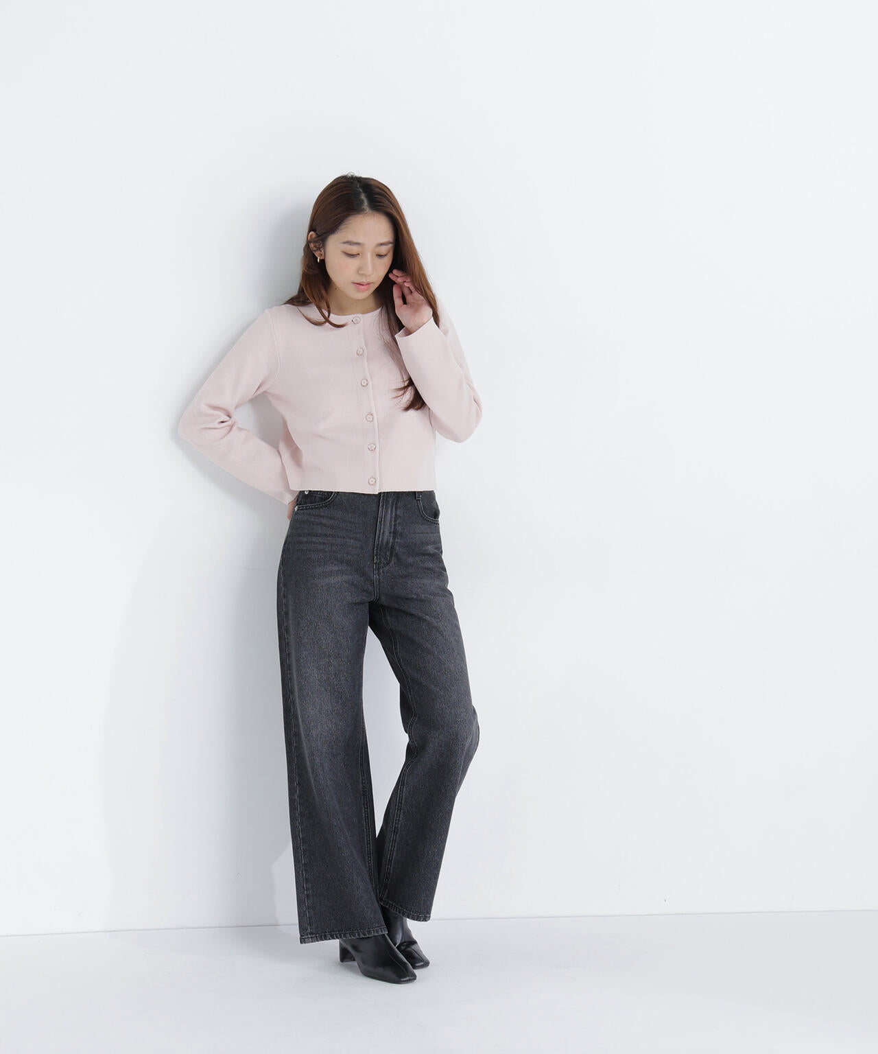 165.5cm 着用サイズ:FR