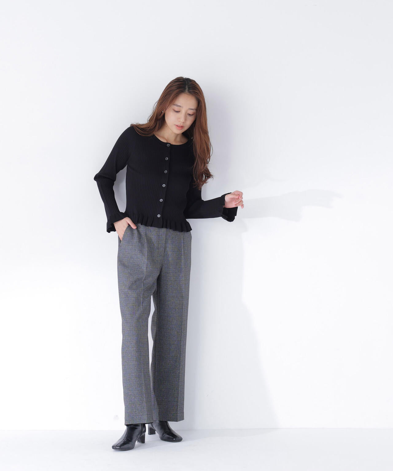 165.5cm 着用サイズ:FR