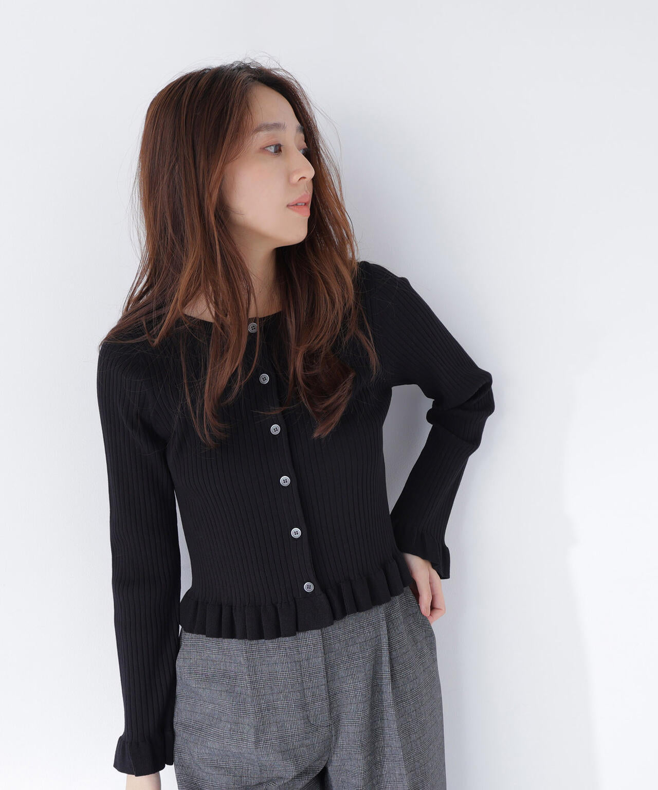 165.5cm 着用サイズ:FR