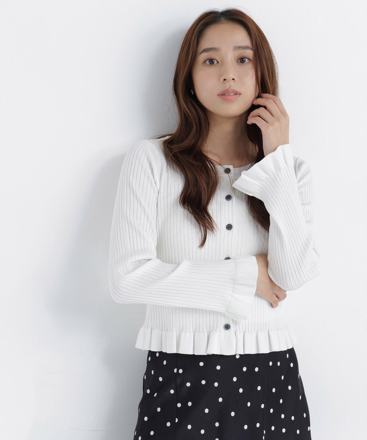 165.5cm 着用サイズ:FR