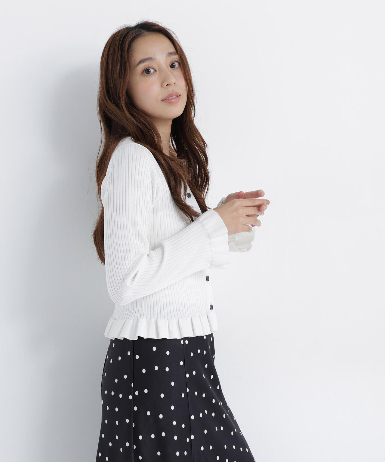 165.5cm 着用サイズ:FR