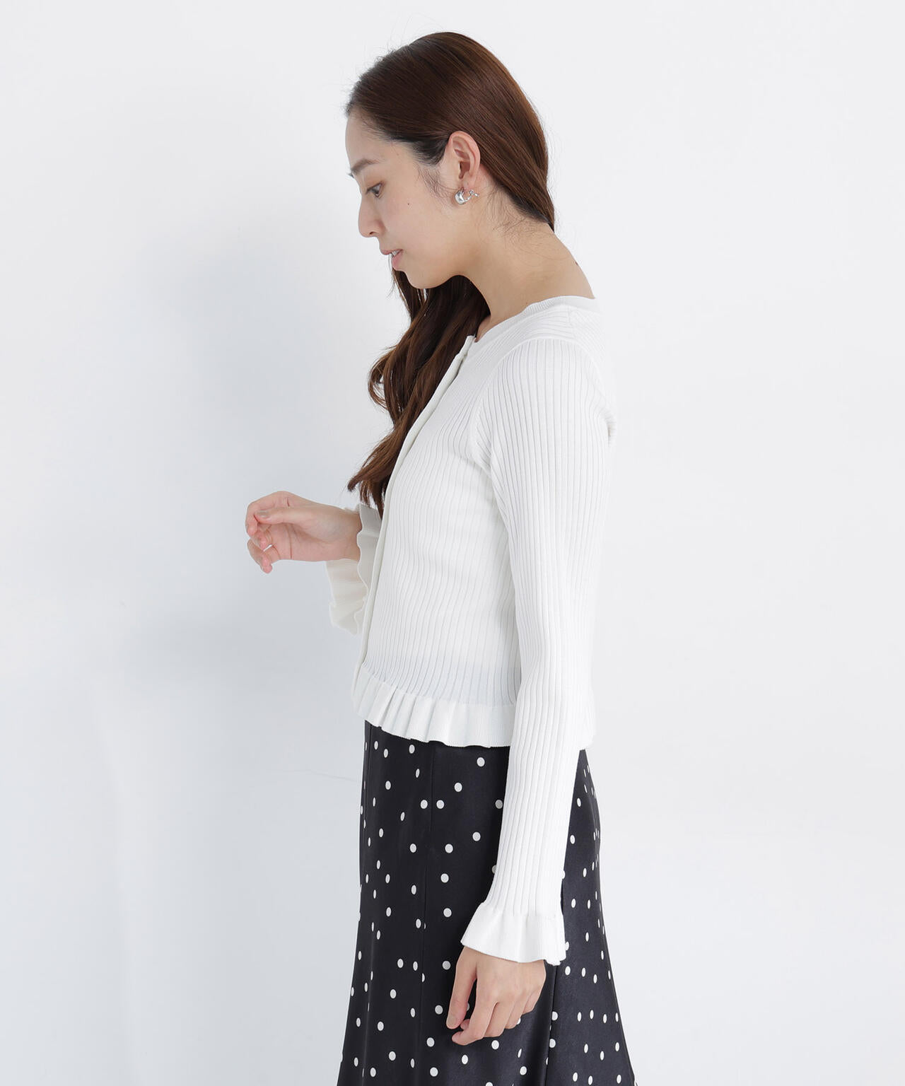 165.5cm 着用サイズ:FR
