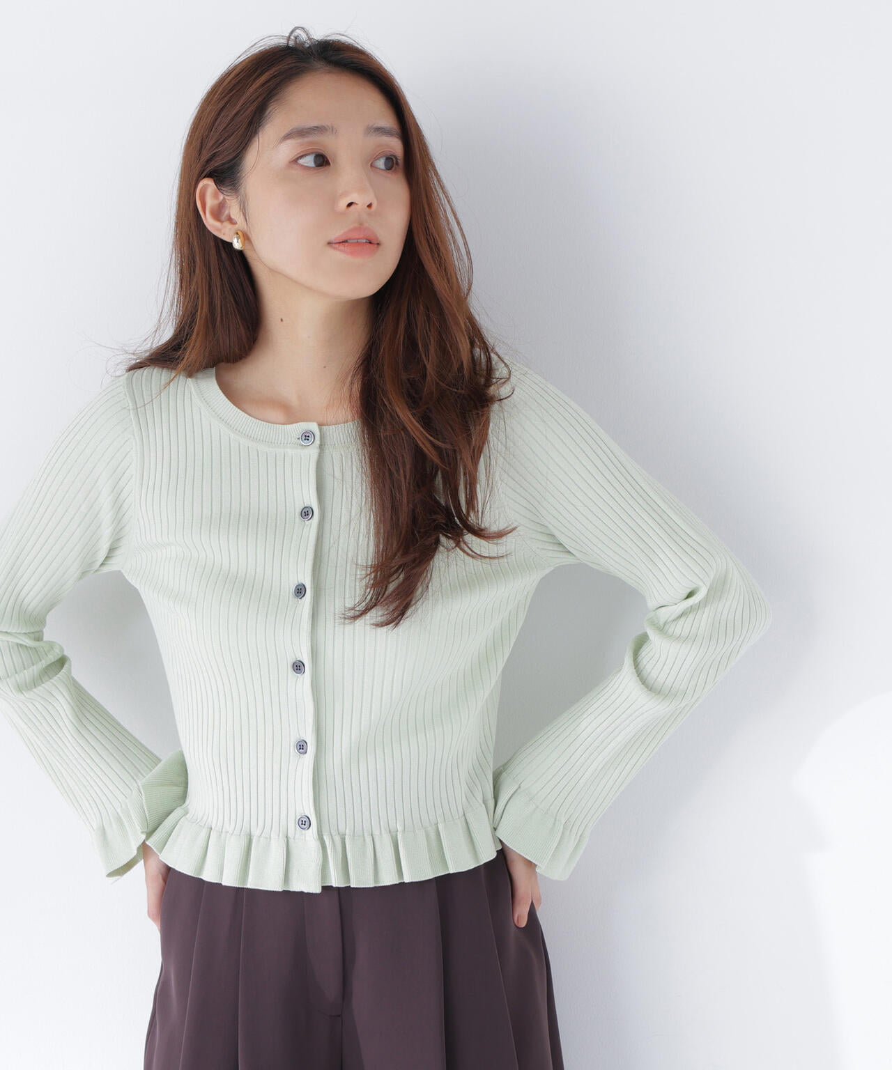 165.5cm 着用サイズ:FR