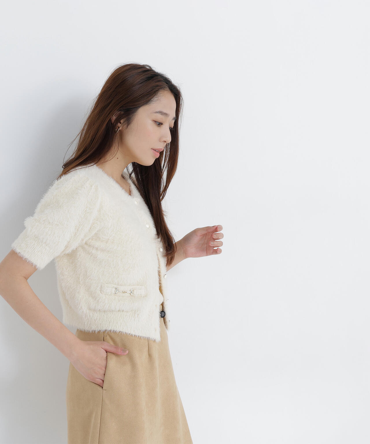 165.5cm 着用サイズ:FR