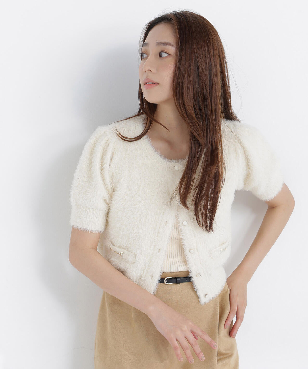 165.5cm 着用サイズ:FR